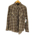 ジェイシーペニー J.C.PENNEY 70-80s 台湾製 コットンポリ チェックシャツ メンズ import:L