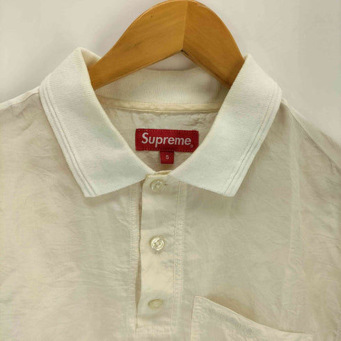 シュプリーム Supreme 17SS Jacquard Logo Silk Polo メンズ import:S