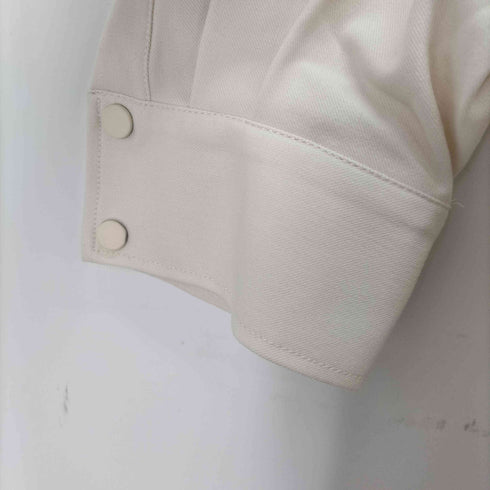 ザラ ZARA ポケット付きオーバーサイズシャツ レディース import:L
