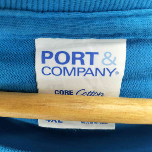 ポートカンパニー PORT&COMPANY SHRIMP&GRITS FESTIVAL プリントロゴTシャツ メンズ 4XL