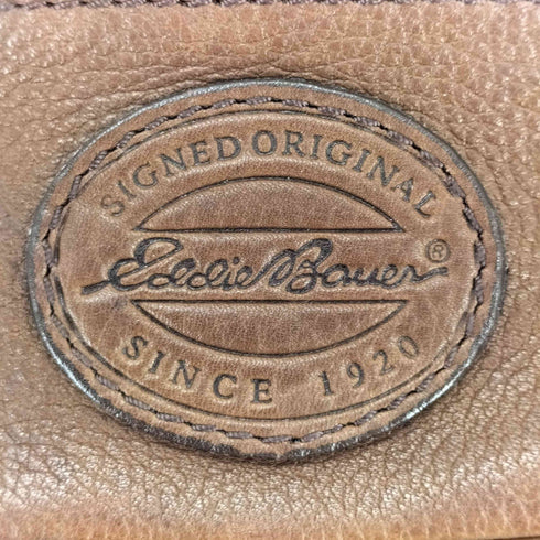 エディーバウアー Eddie Bauer 00s シボ革 レザーウエストバッグ メンズ