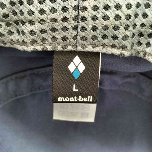 モンベル mont bell コットン ツイルハット メンズ L