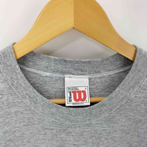 ウィルソン Wilson 90S USA製 フロントロゴTシャツ メンズ import:L