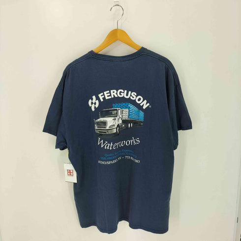 ポートカンパニー PORT&COMPANY 企業ロゴプリントTシャツ メンズ