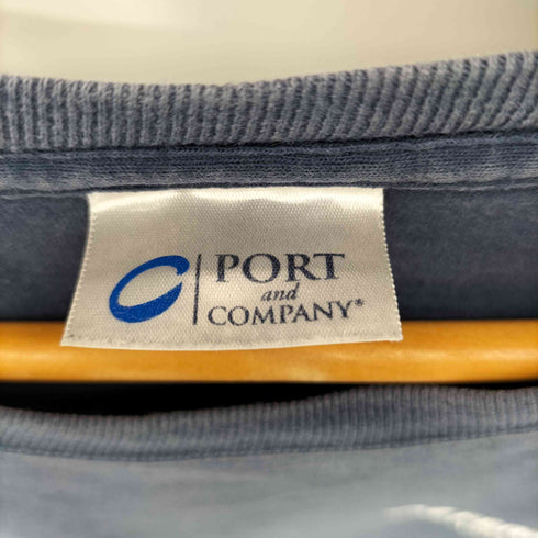 ポートカンパニー PORT&COMPANY 企業ロゴプリントTシャツ メンズ