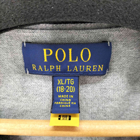 ポロラルフローレン POLO RALPH LAUREN ポニー刺繍ロゴ カーディガン レディース XL(18-20)