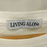 LIVING ALONe フロントロゴ刺繍Tシャツ メンズ import:XL