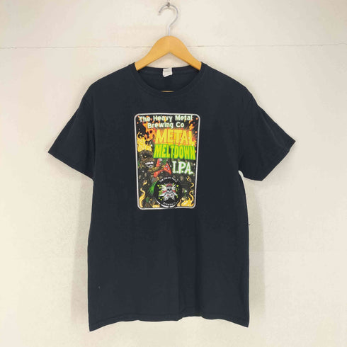 フルーツオブザルーム FRUIT OF THE LOOM METAL MELTDOWN フロントプリントクルーネックTシャツ メンズ JPN:M