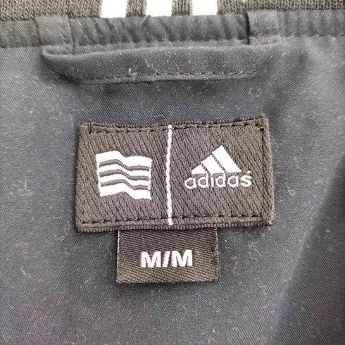 アディダス adidas 00S CLIMAPROOF パフォーマンスロゴ刺繍 フリース切り替え Vネック プルオーバー メンズ import:M