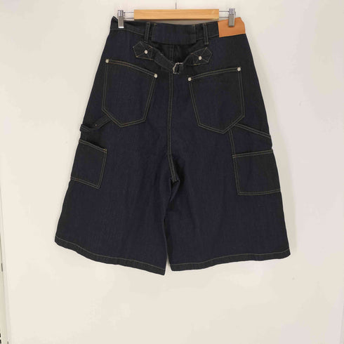 ダブルニー デニムワイドクロップドパンツ メンズ JPN:XL