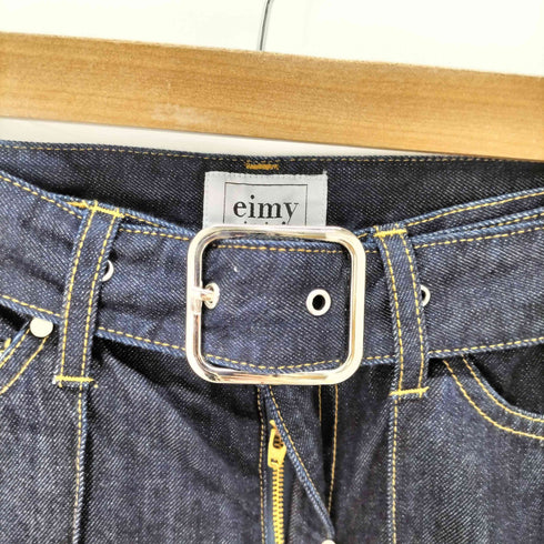 エイミーイストワール eimy istoire ピンタックベルトデニムパンツ レディース 25