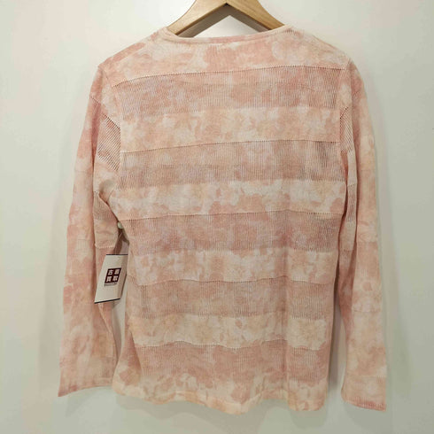 ニナリッチ NINA RICCI 花柄 アンサンブル ニット レディース import:M