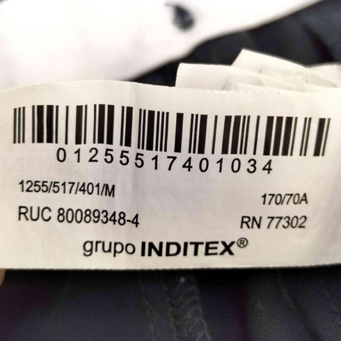 ザラ ZARA 2タック ピンストライプ ワイドパンツ レディース JPN:M
