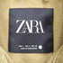 ザラ ZARA OVERSHIRT WITH TOPSTITCHING ステッチデザインジャケット レディース import:L