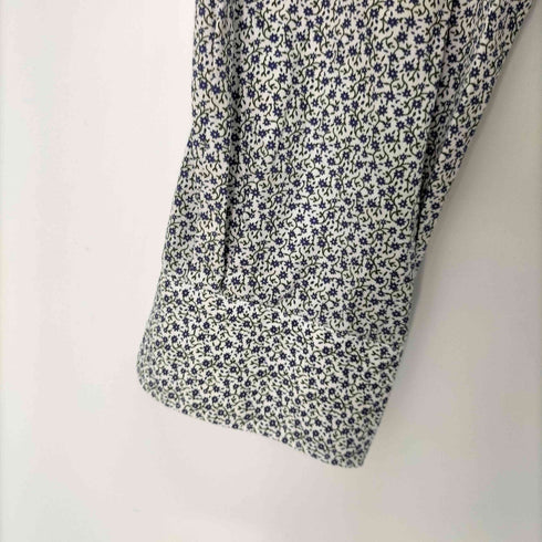 トミーヒルフィガー TOMMY HILFIGER 刺繍ロゴ 花柄 L/S シャツ メンズ