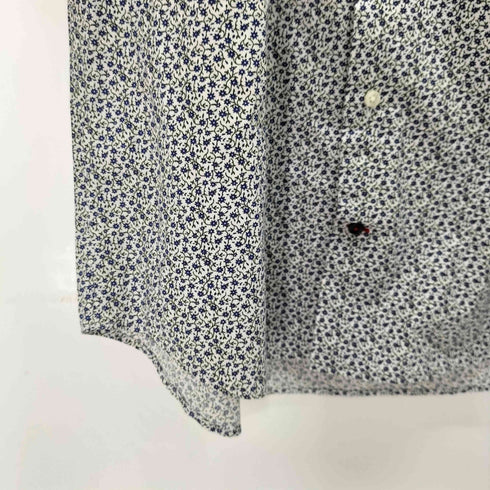 トミーヒルフィガー TOMMY HILFIGER 刺繍ロゴ 花柄 L/S シャツ メンズ