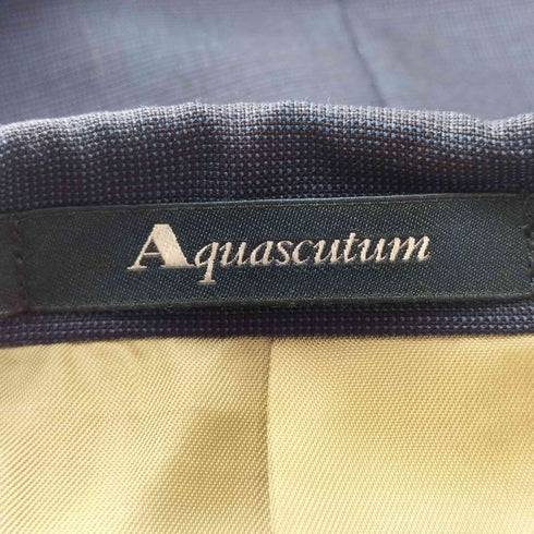 アクアスキュータム AQUASCUTUM 3ポケット スーツセットアップ メンズ