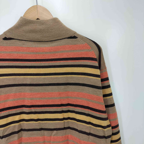 バラクータ BARACUTA イングランド製 ボーダー柄 ニットポロ メンズ