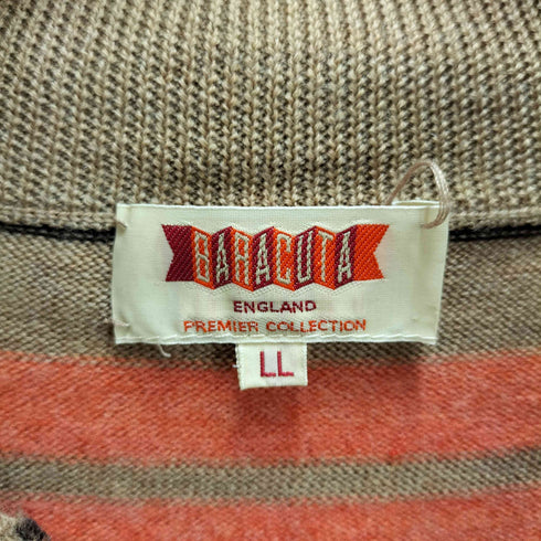 バラクータ BARACUTA イングランド製 ボーダー柄 ニットポロ メンズ