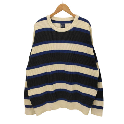 ギャップ Gap アクリルコットン ボーダー柄ニット メンズ JPN:M