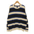 ギャップ Gap アクリルコットン ボーダー柄ニット メンズ JPN:M
