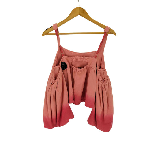 メゾンスペシャル MAISON SPECIAL Gradation Sweat Puff Sleeve Peplum Tops レディース FREE