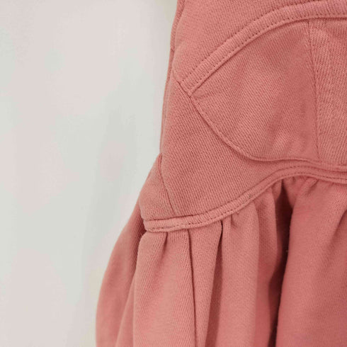 メゾンスペシャル MAISON SPECIAL Gradation Sweat Puff Sleeve Peplum Tops レディース FREE