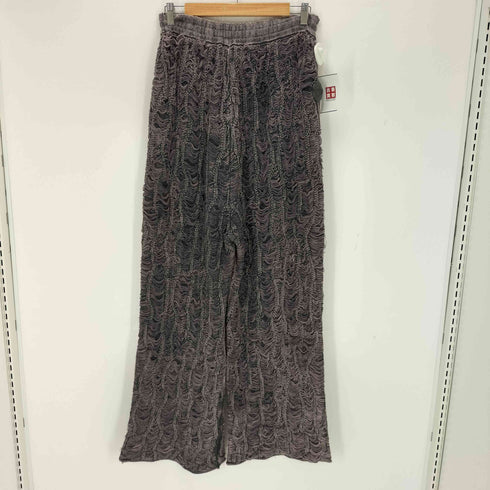メゾンスペシャル MAISON SPECIAL Snow Wash Destroy Fringe Denim Prime-Wide Pants メンズ JPN:1