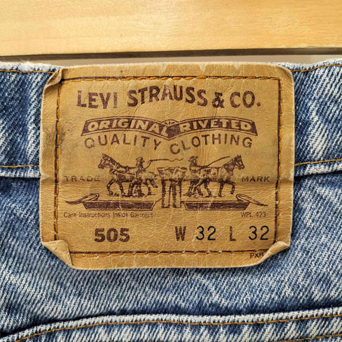 リーバイス Levis 90S 505 カットオフ デニムパンツ メンズ 32/32