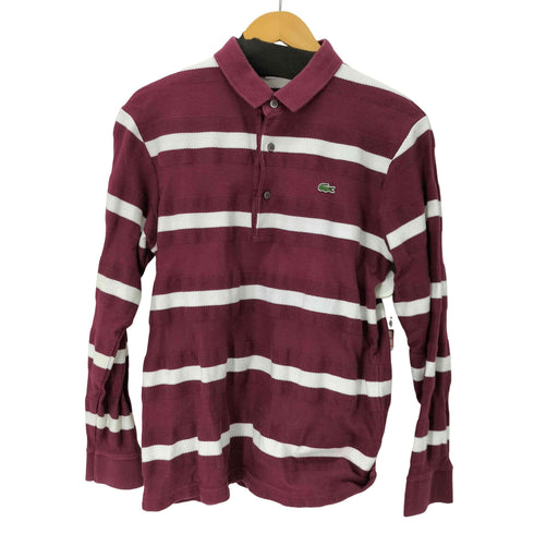 ラコステ LACOSTE ボーダーラガーシャツ メンズ JPN:3