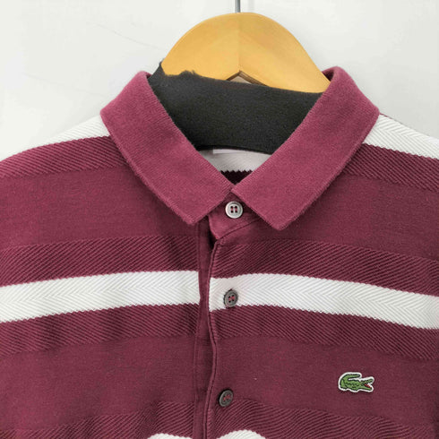 ラコステ LACOSTE ボーダーラガーシャツ メンズ JPN:3