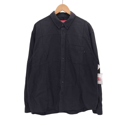 シュプリーム Supreme Patchwork Oxford Shirt メンズ JPN:L