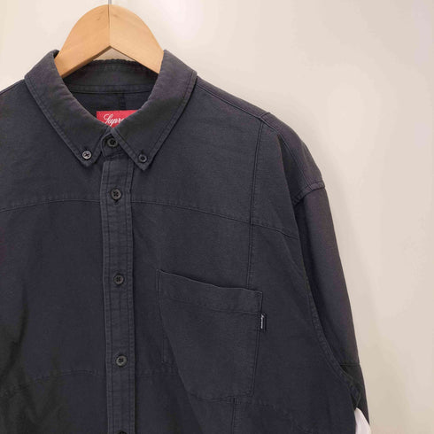 シュプリーム Supreme Patchwork Oxford Shirt メンズ JPN:L