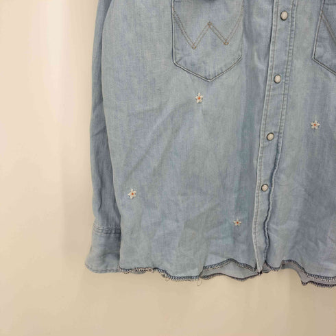 ラングラー Wrangler スタッズ デニムウエスタンシャツ メンズ JPN:M