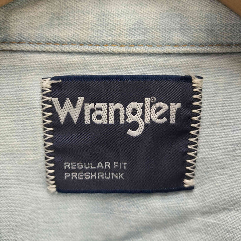 ラングラー Wrangler スタッズ デニムウエスタンシャツ メンズ JPN:M