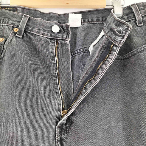 リーバイス Levis 98年製 550 RELAXED FIT 後染め ブラックデニムパンツ メンズ 38/30