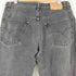 リーバイス Levis 98年製 550 RELAXED FIT 後染め ブラックデニムパンツ メンズ 38/30