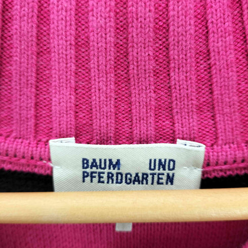バウムウンドヘルガーデン BAUM UND PFERDGARTEN ボーダーニットカーディガン レディース