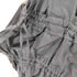 NACHE RAWCUT SHIRRING BUSTIER CHARCOAL レディース 1