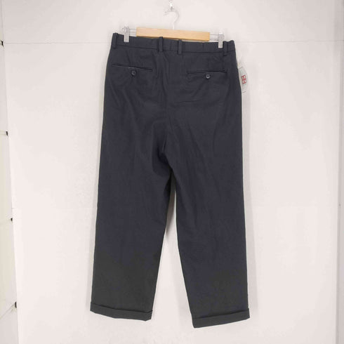 イレーヴ YLEVE 1タックワイドスラックス メンズ 4