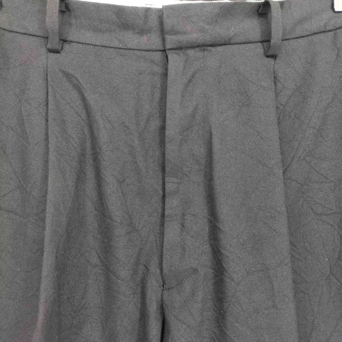 イレーヴ YLEVE 1タックワイドスラックス メンズ 4