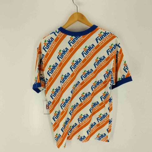 ヒステリックグラマー HYSTERIC GLAMOUR FUNKA HYSTERIC柄 Tシャツ メンズ JPN:M