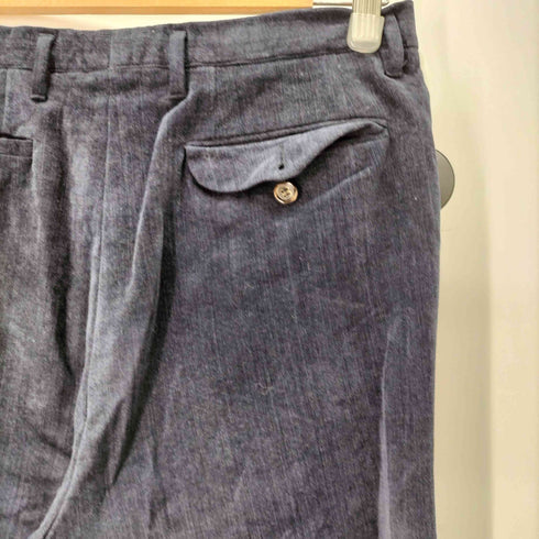 ジルサンダー JIL SANDER OLD ピーチスキン テーパードスラックス サスペンダーボタン メンズ