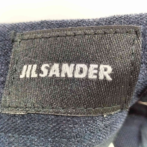 ジルサンダー JIL SANDER OLD ピーチスキン テーパードスラックス サスペンダーボタン メンズ