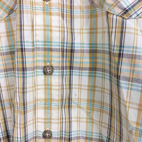 タラスブルバ TARAS BOULBA 90S タータンチェック L/S シャツ メンズ import:M