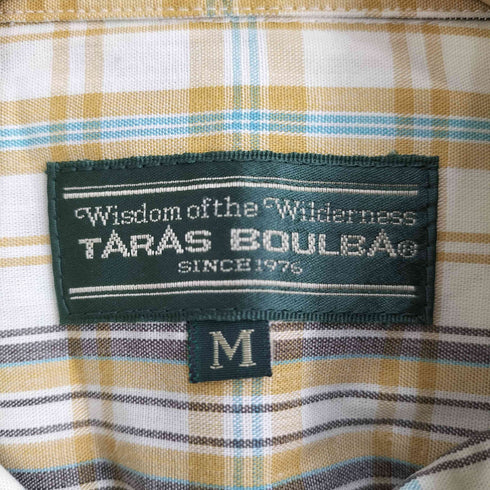 タラスブルバ TARAS BOULBA 90S タータンチェック L/S シャツ メンズ import:M
