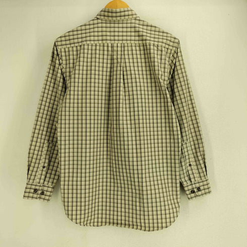 エディーバウアー Eddie Bauer 00S THERMOLITE タータンチェック L/S ボタンダウンシャツ メンズ import:XS