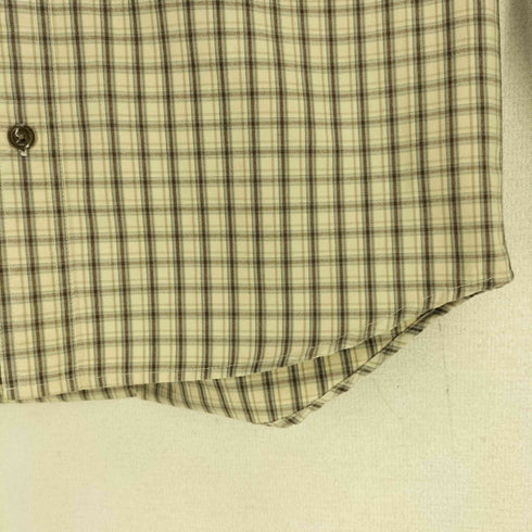 エディーバウアー Eddie Bauer 00S THERMOLITE タータンチェック L/S ボタンダウンシャツ メンズ import:XS