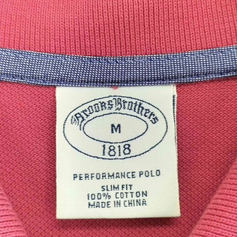 ブルックスブラザーズ BROOKS BROTHERS ワンポイント刺繍 ポロシャツ メンズ JPN:M