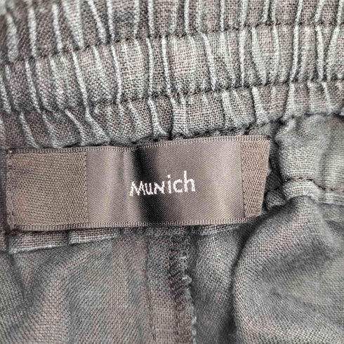 ミューニック Munich 22SS 40sフレンチリネンキャンバスイージーパンツ レディース JPN:S